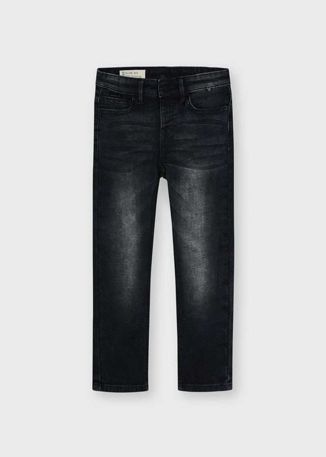 Calça de ganga slim de inverno mayoral