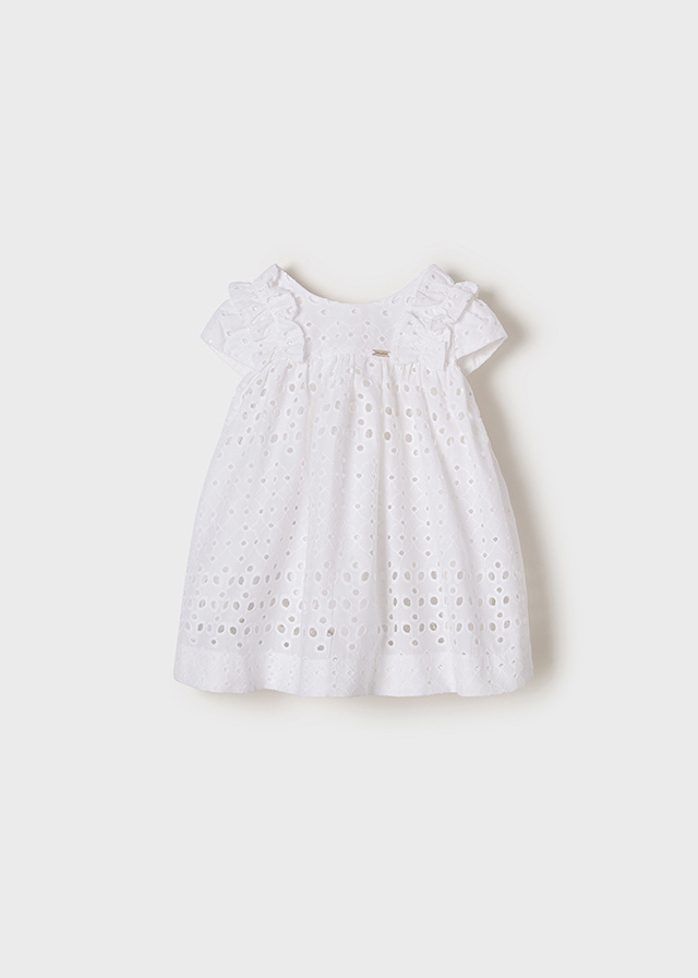 Vestido perfurado Mayoral
