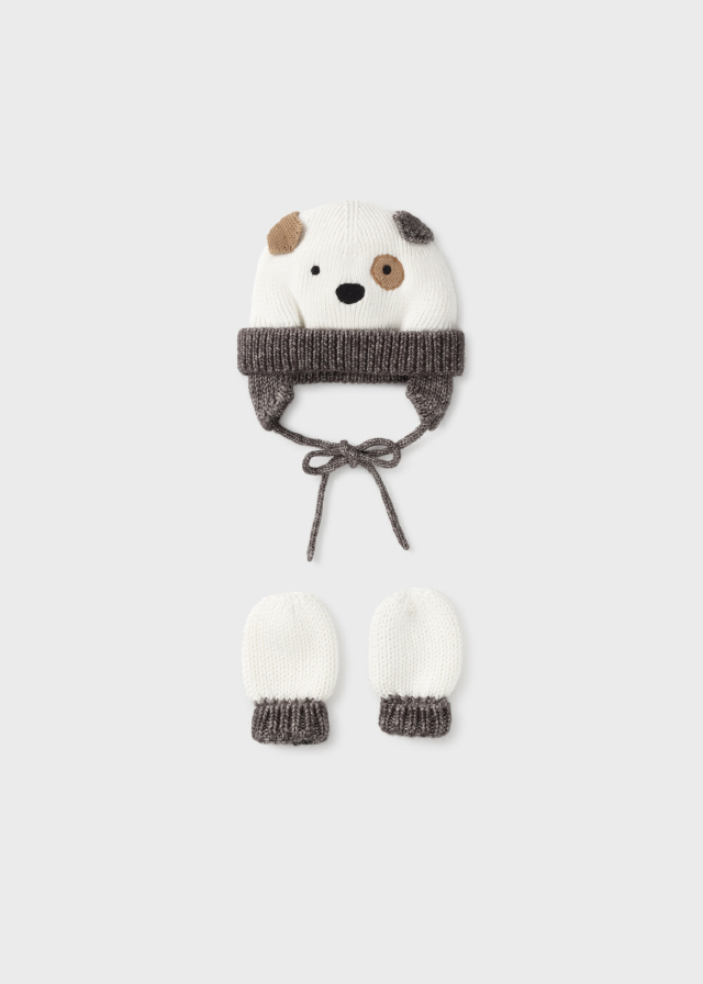 Conjunto de gorro e luvas Mayoral