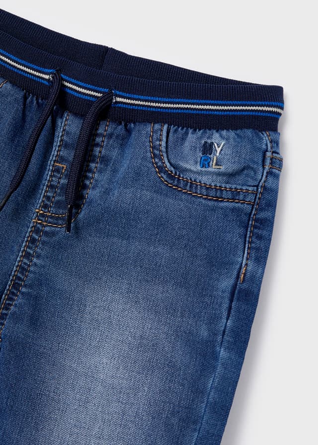 Calça jogger soft denim Mayoral - Image 2