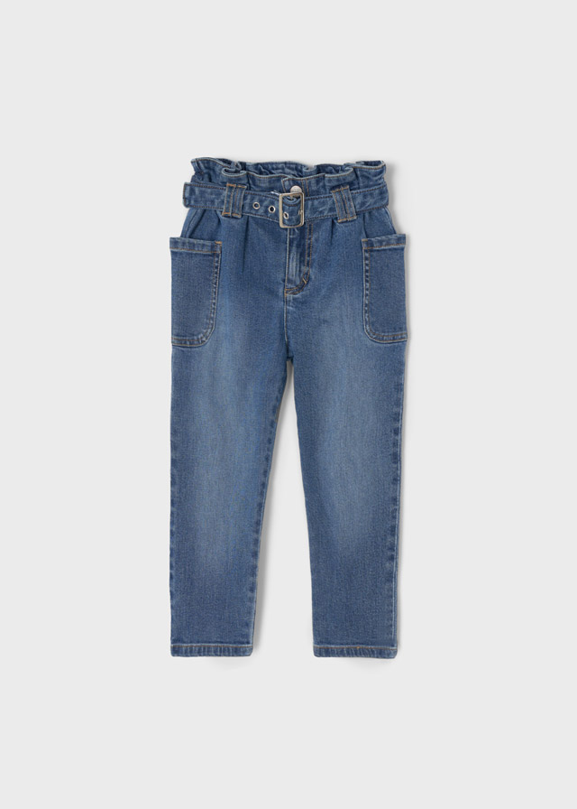 Calça sarja slouchy Mayoral