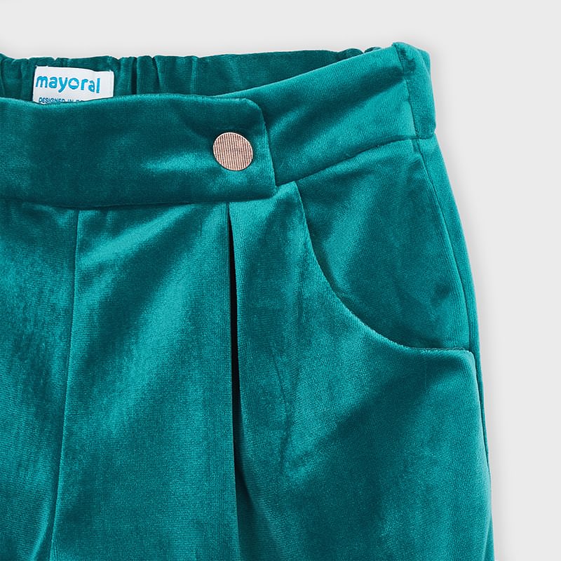 Calça cullotte de veludo Mayoral - Image 2