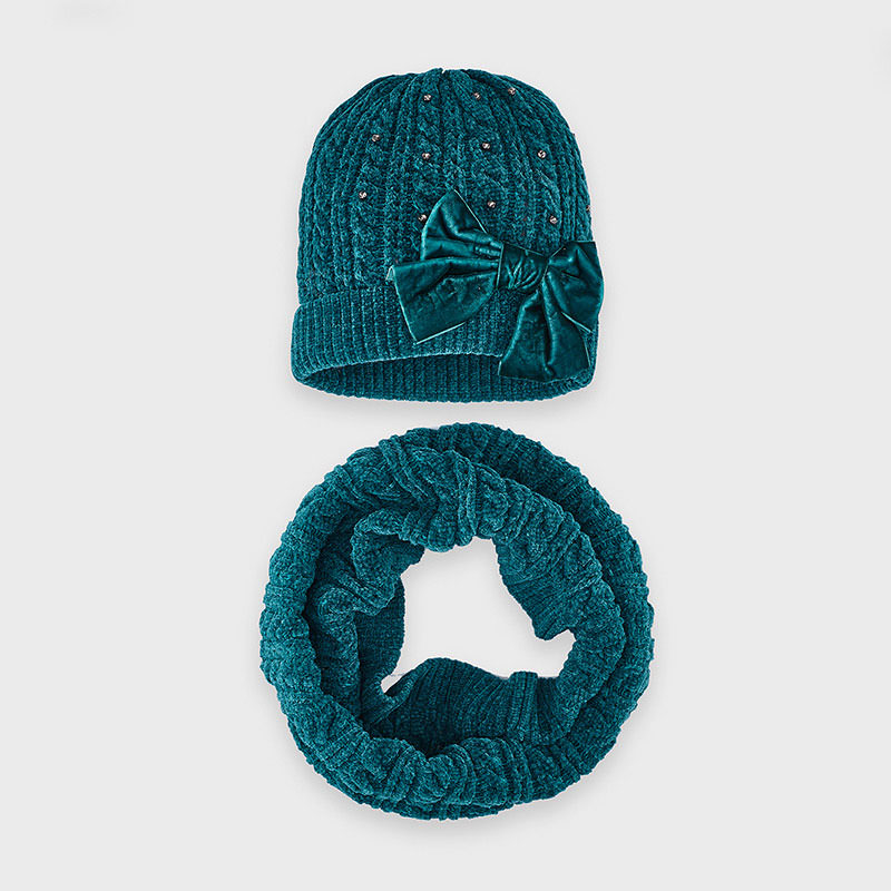 Conjunto gorro e gola Mayoral