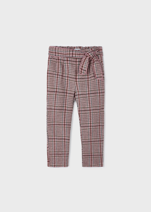 Calça xadrez Mayoral