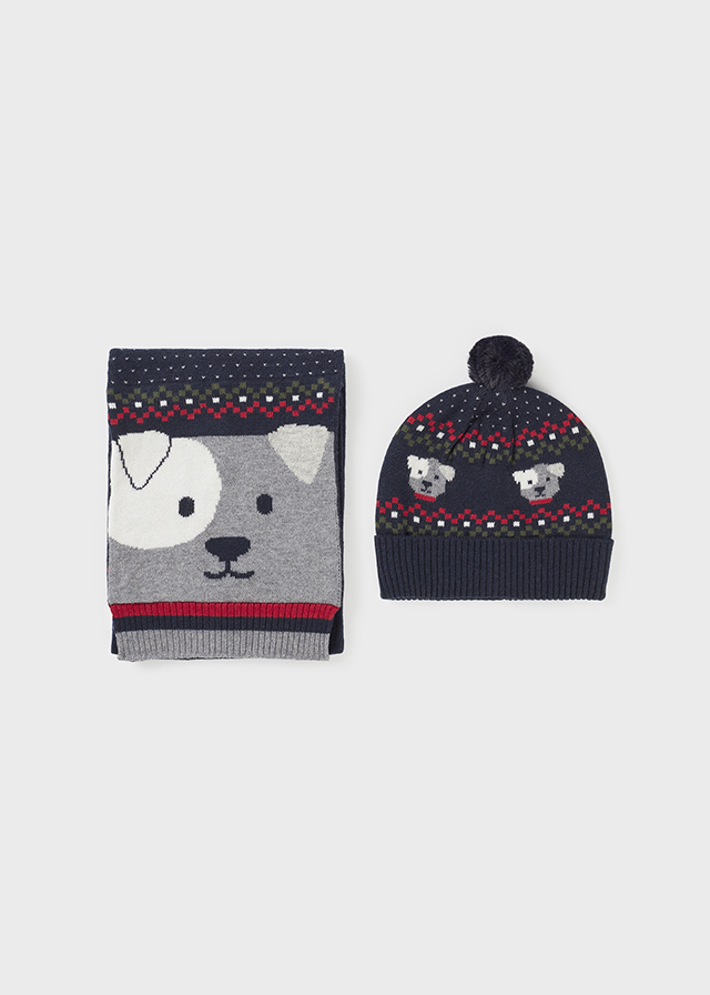 Conjunto gorro e cachecol Mayoral