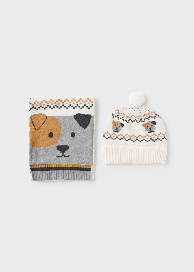 Conjunto gorro e cachecol Mayoral