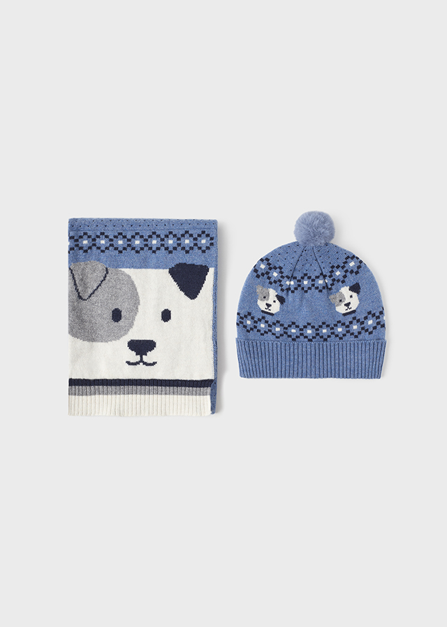 Conjunto gorro e cachecol Mayoral