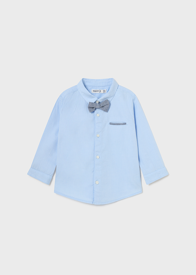 Camisa m/comp. clássica laço Mayoral