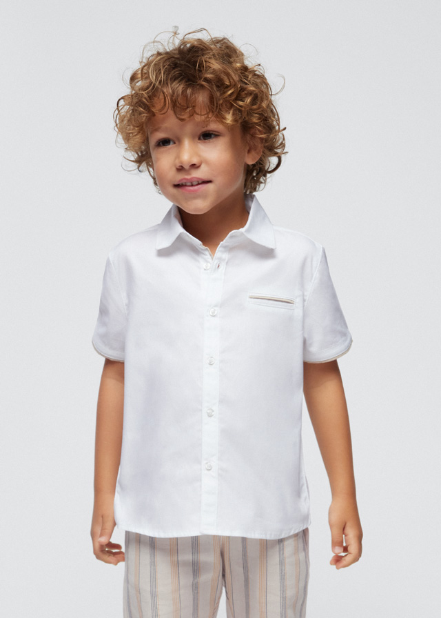 Camisa m/comp. suiting Mayoral - Image 4