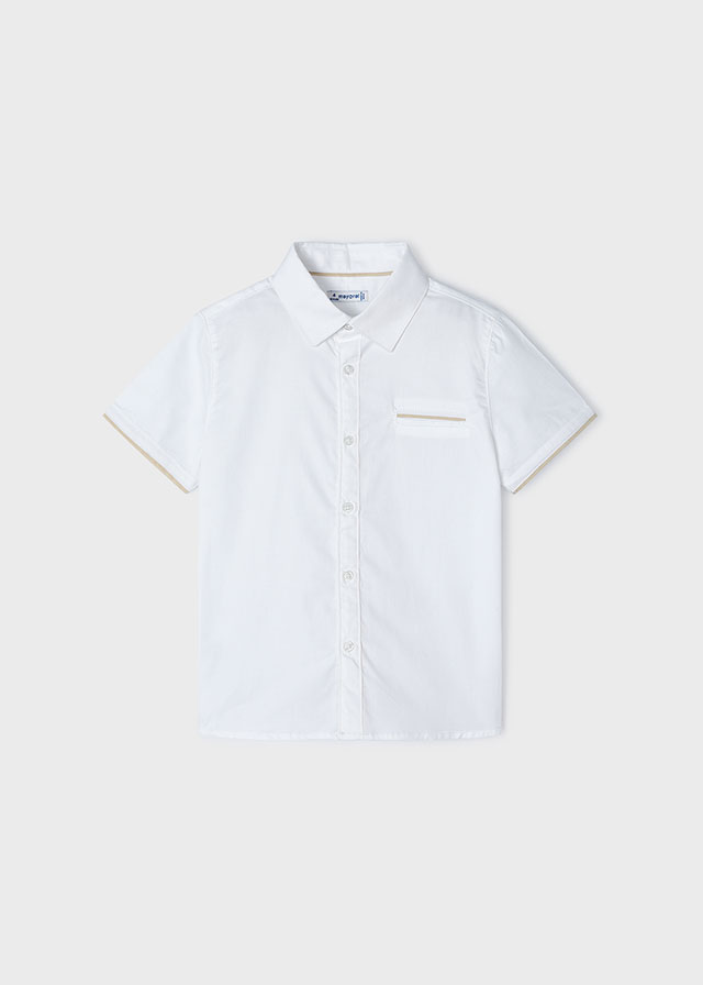 Camisa m/comp. suiting Mayoral