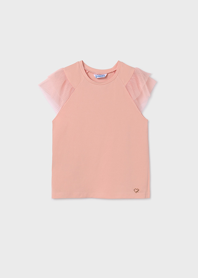 T ´shirt mangas tule Mayoral