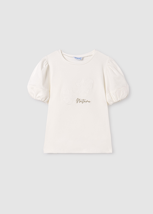 Camiseta aplicações Mayoral
