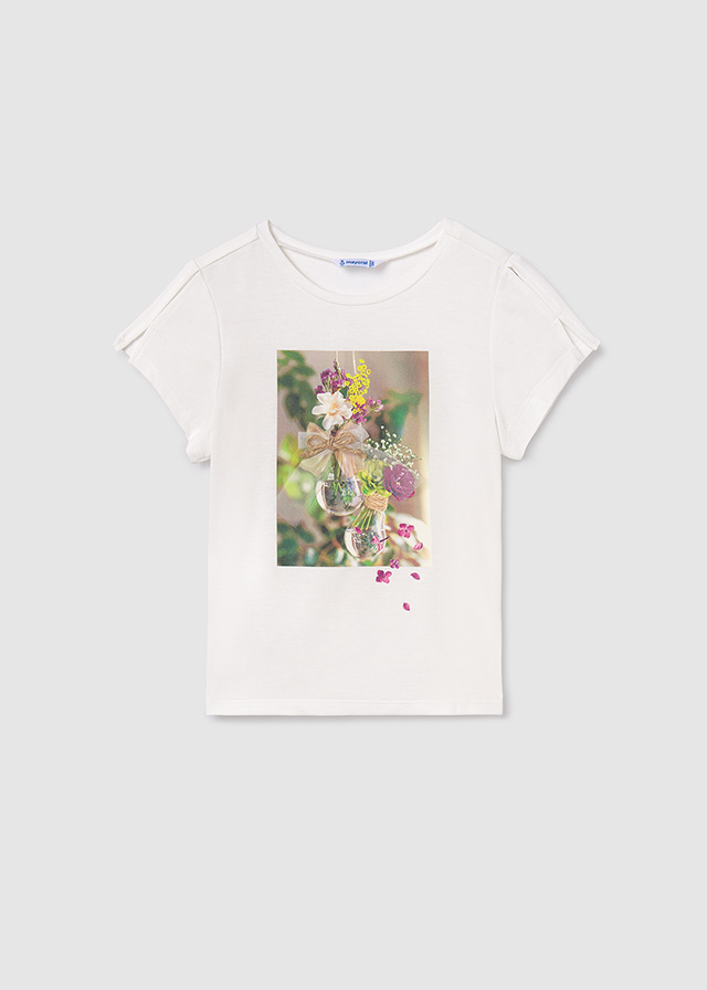 Camiseta m/curta foto Mayoral