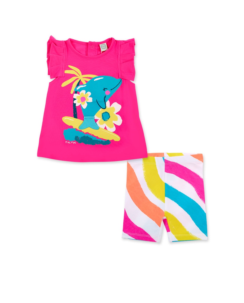T-shirt e legging ciclista TucTuc