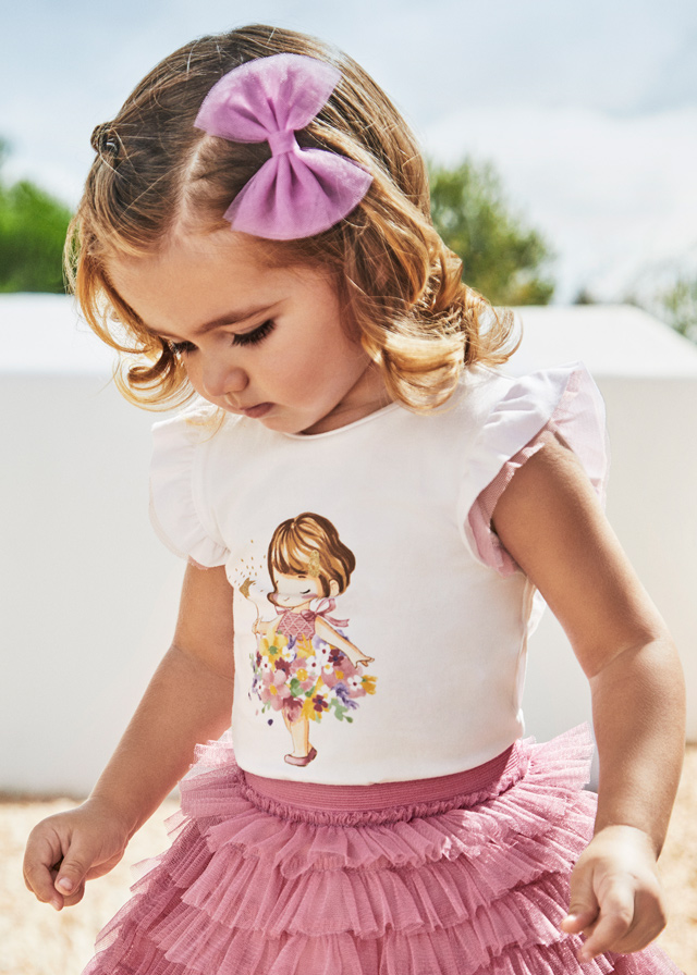 T´shirt combinada tule Mayoral - Image 3
