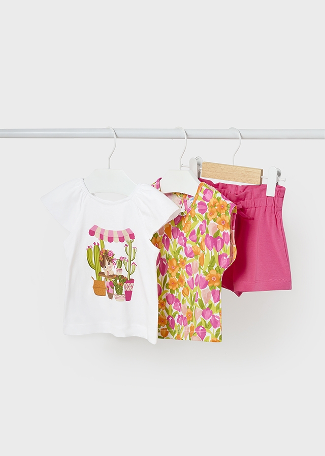 Conj. short 2 t´shirts Mayoral