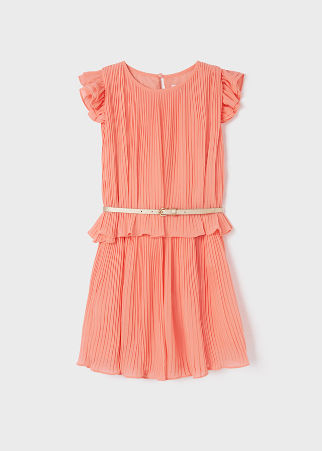 Vestido plissado Mayoral